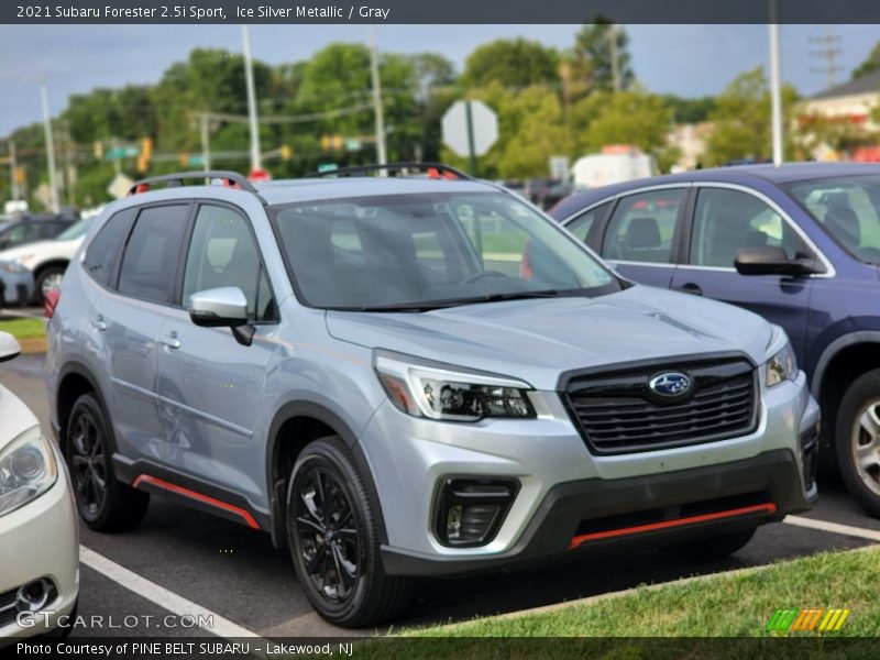 Ice Silver Metallic / Gray 2021 Subaru Forester 2.5i Sport