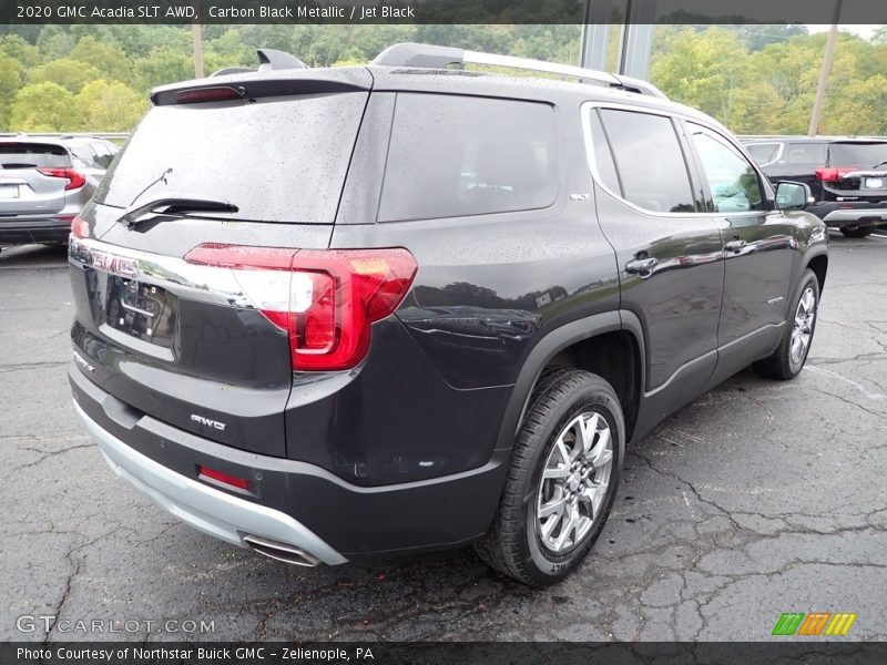 Carbon Black Metallic / Jet Black 2020 GMC Acadia SLT AWD