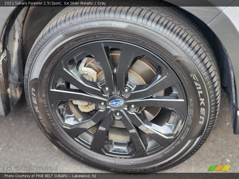 Ice Silver Metallic / Gray 2021 Subaru Forester 2.5i Sport