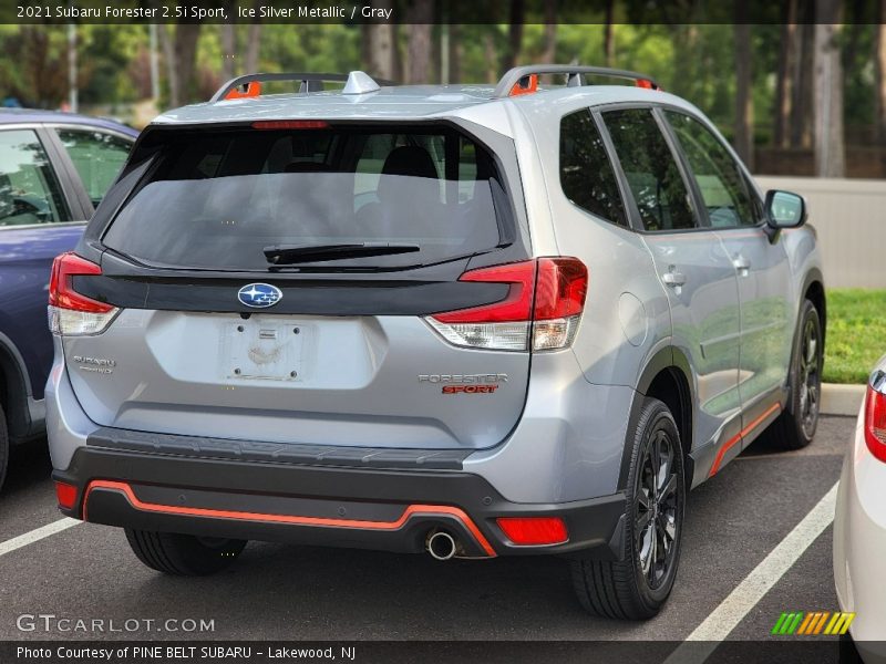 Ice Silver Metallic / Gray 2021 Subaru Forester 2.5i Sport