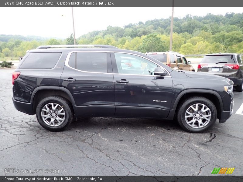 Carbon Black Metallic / Jet Black 2020 GMC Acadia SLT AWD