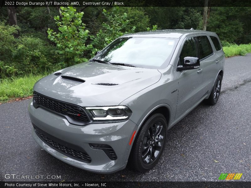 Destroyer Gray / Black 2022 Dodge Durango R/T Blacktop AWD