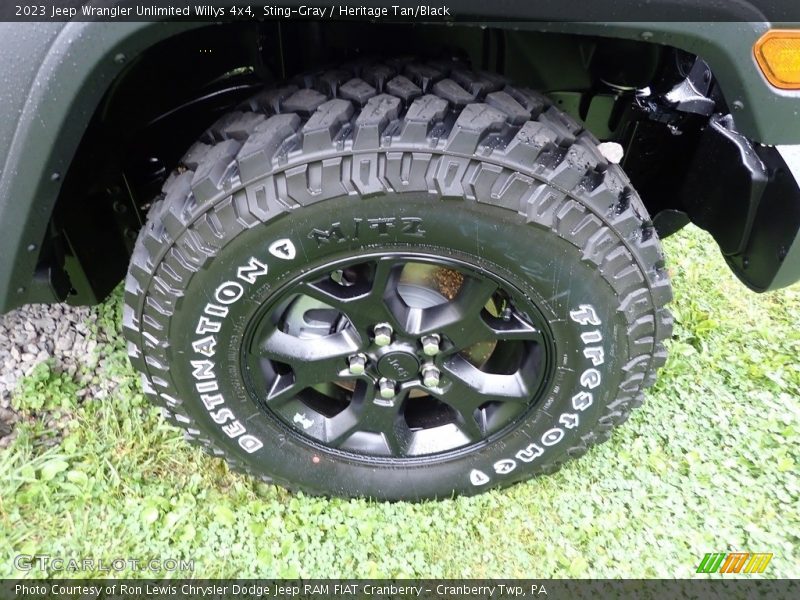  2023 Wrangler Unlimited Willys 4x4 Wheel