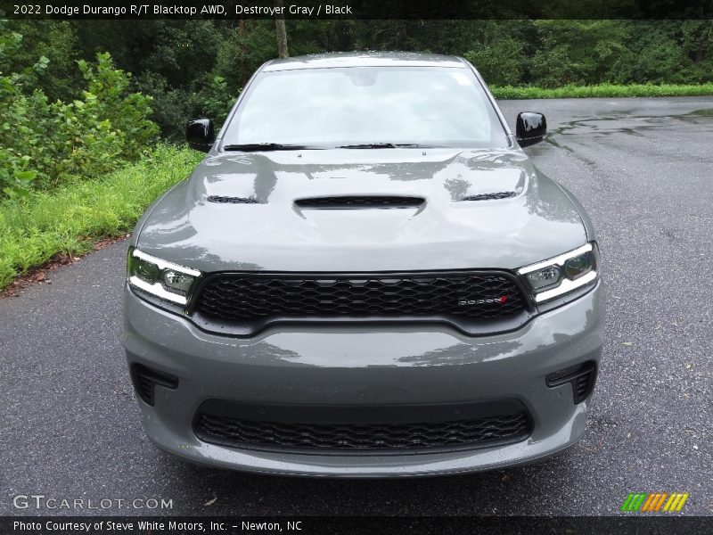 Destroyer Gray / Black 2022 Dodge Durango R/T Blacktop AWD
