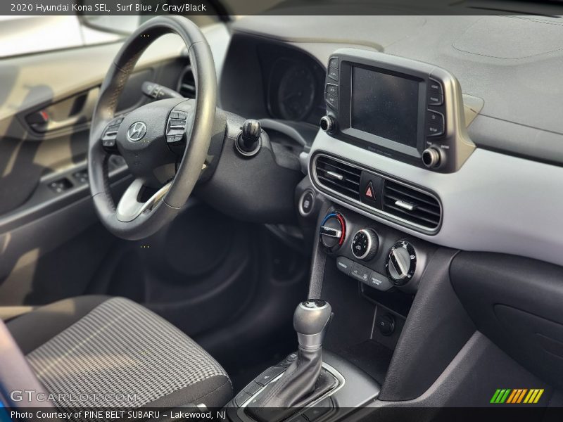 Surf Blue / Gray/Black 2020 Hyundai Kona SEL