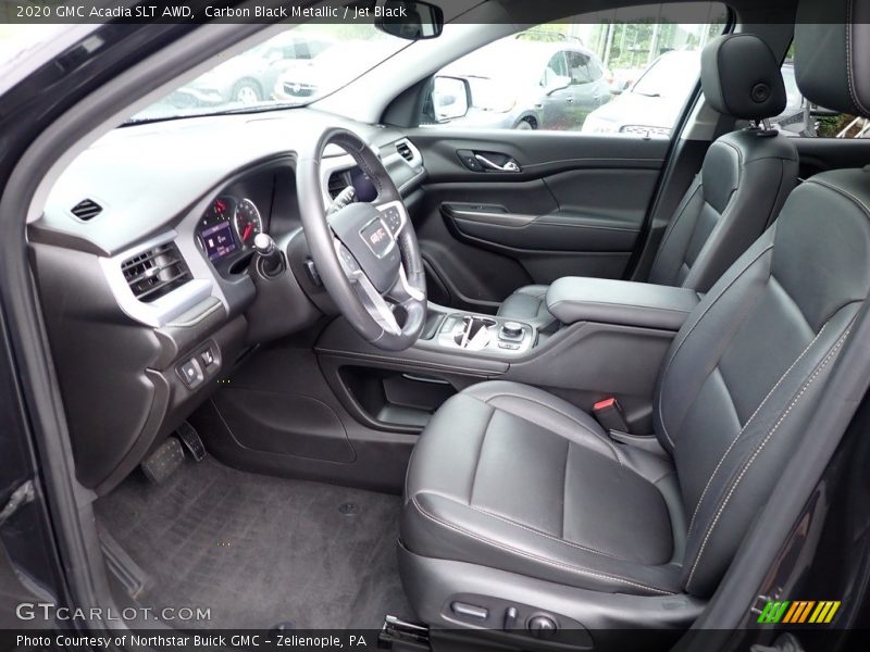 Carbon Black Metallic / Jet Black 2020 GMC Acadia SLT AWD