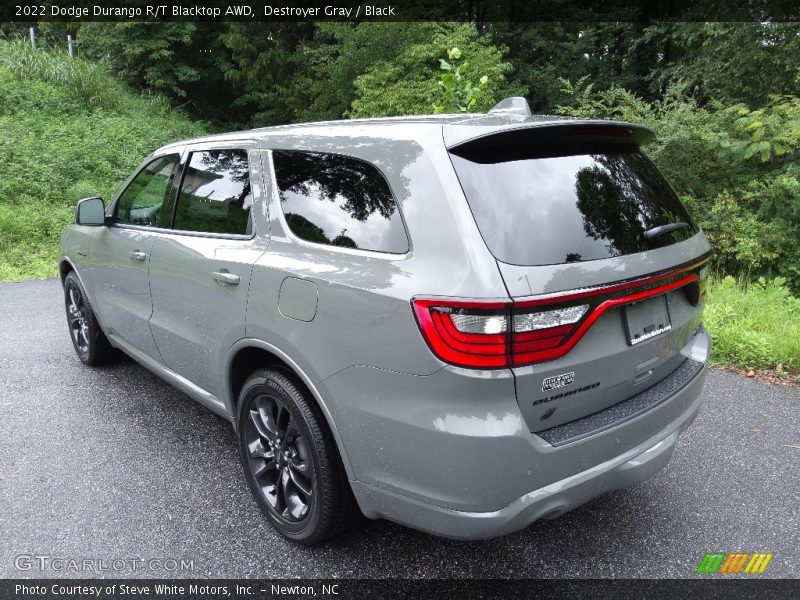 Destroyer Gray / Black 2022 Dodge Durango R/T Blacktop AWD