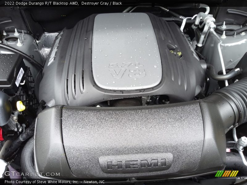  2022 Durango R/T Blacktop AWD Engine - 5.7 Liter HEMI OHV 16-Valve VVT V8