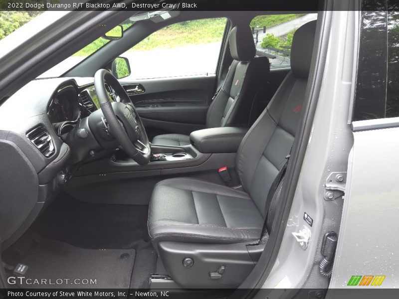  2022 Durango R/T Blacktop AWD Black Interior