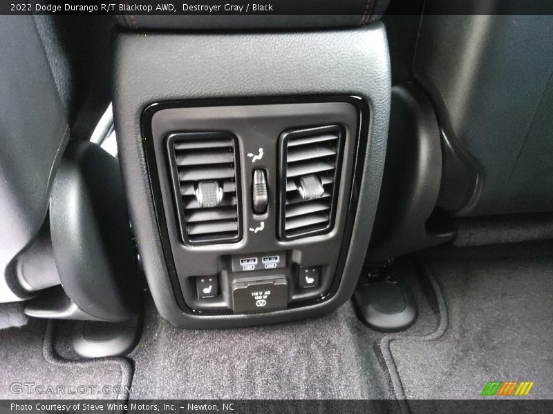 Destroyer Gray / Black 2022 Dodge Durango R/T Blacktop AWD
