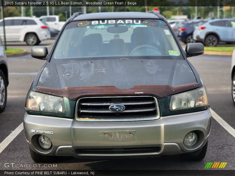 Woodland Green Pearl / Beige 2005 Subaru Forester 2.5 XS L.L.Bean Edition