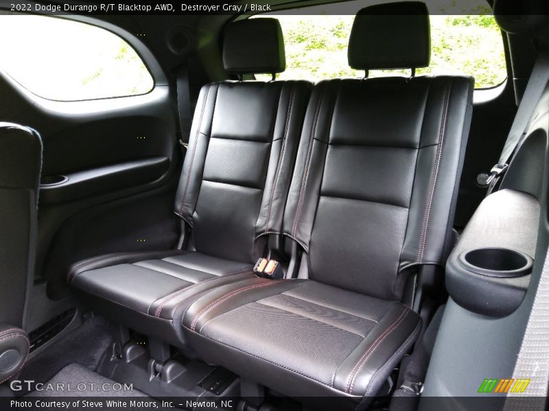 Rear Seat of 2022 Durango R/T Blacktop AWD