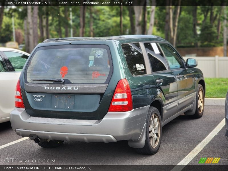 Woodland Green Pearl / Beige 2005 Subaru Forester 2.5 XS L.L.Bean Edition