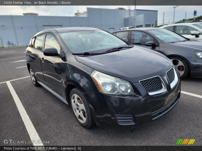 Jet Black Metallic / Ebony 2009 Pontiac Vibe