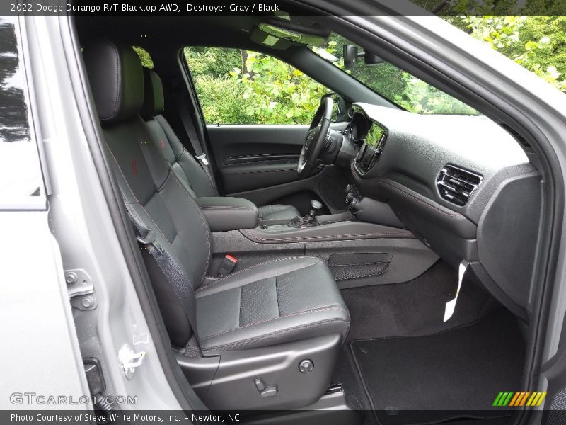 Front Seat of 2022 Durango R/T Blacktop AWD