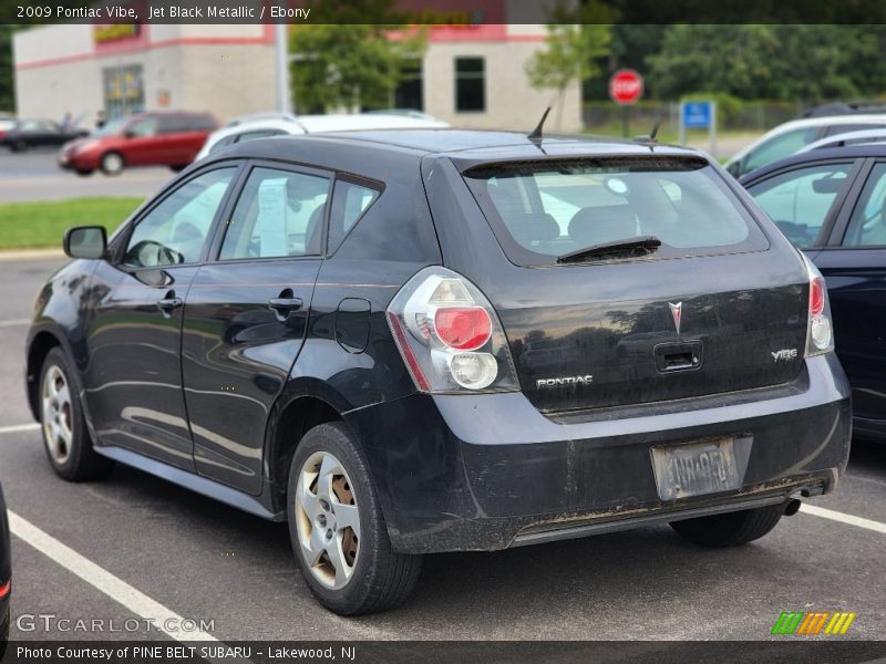 Jet Black Metallic / Ebony 2009 Pontiac Vibe