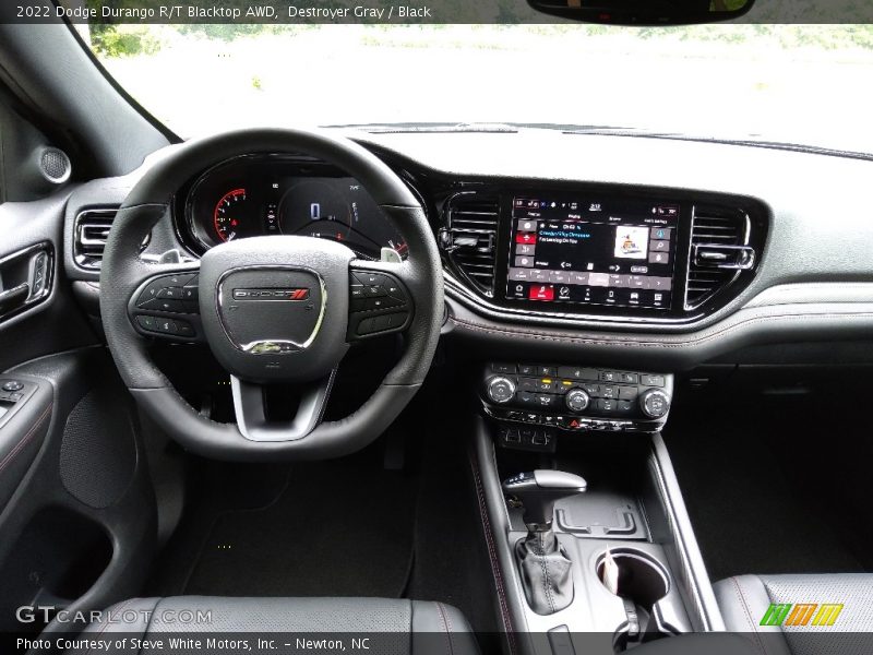 Dashboard of 2022 Durango R/T Blacktop AWD