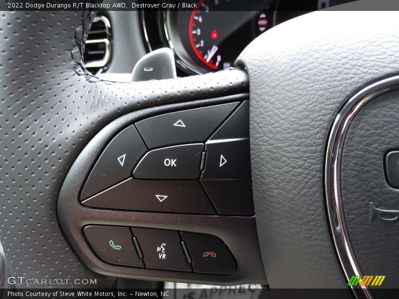  2022 Durango R/T Blacktop AWD Steering Wheel