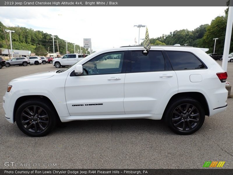 Bright White / Black 2019 Jeep Grand Cherokee High Altitude 4x4