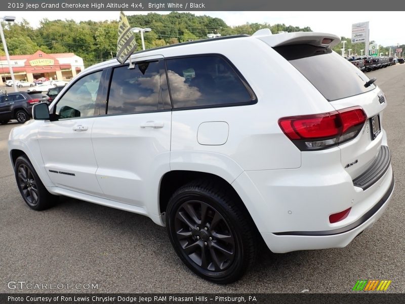 Bright White / Black 2019 Jeep Grand Cherokee High Altitude 4x4