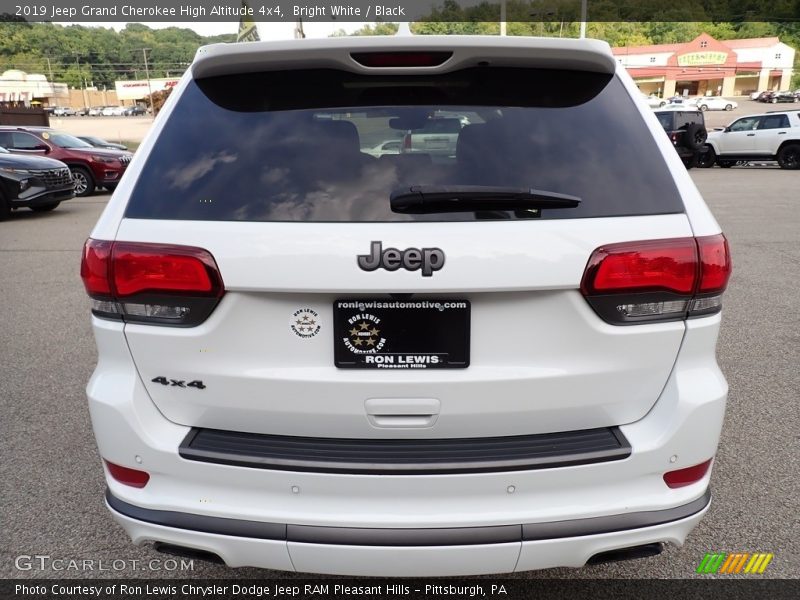 Bright White / Black 2019 Jeep Grand Cherokee High Altitude 4x4