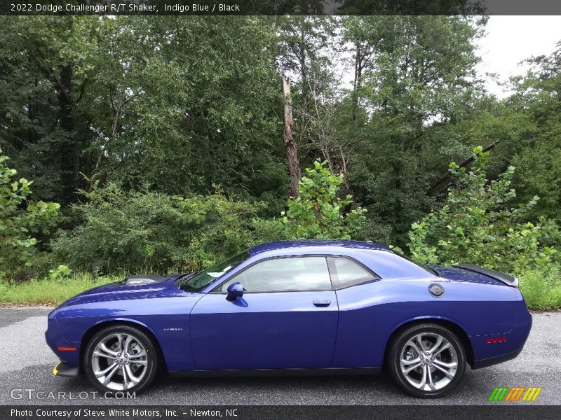  2022 Challenger R/T Shaker Indigo Blue