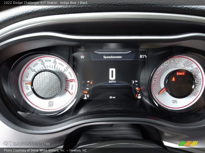  2022 Challenger R/T Shaker R/T Shaker Gauges