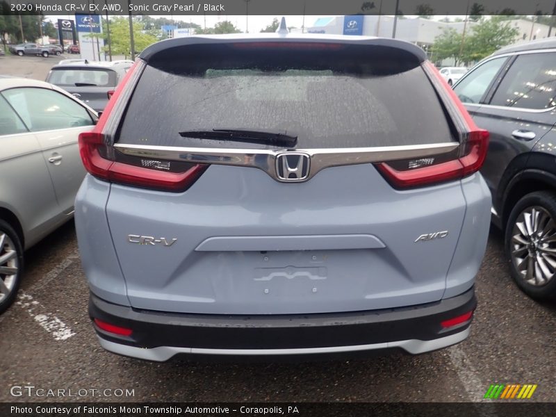 Sonic Gray Pearl / Black 2020 Honda CR-V EX AWD
