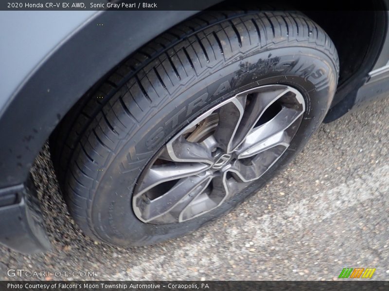 Sonic Gray Pearl / Black 2020 Honda CR-V EX AWD