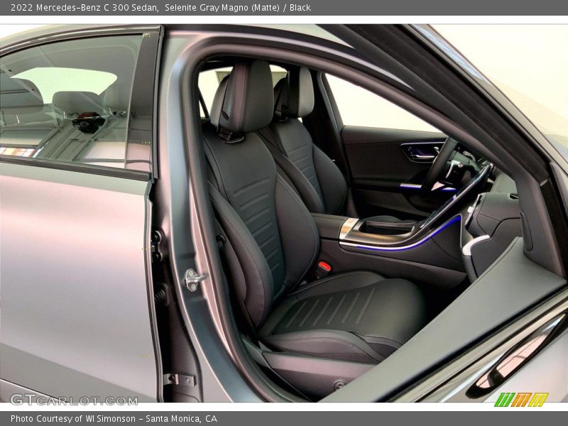 Selenite Gray Magno (Matte) / Black 2022 Mercedes-Benz C 300 Sedan
