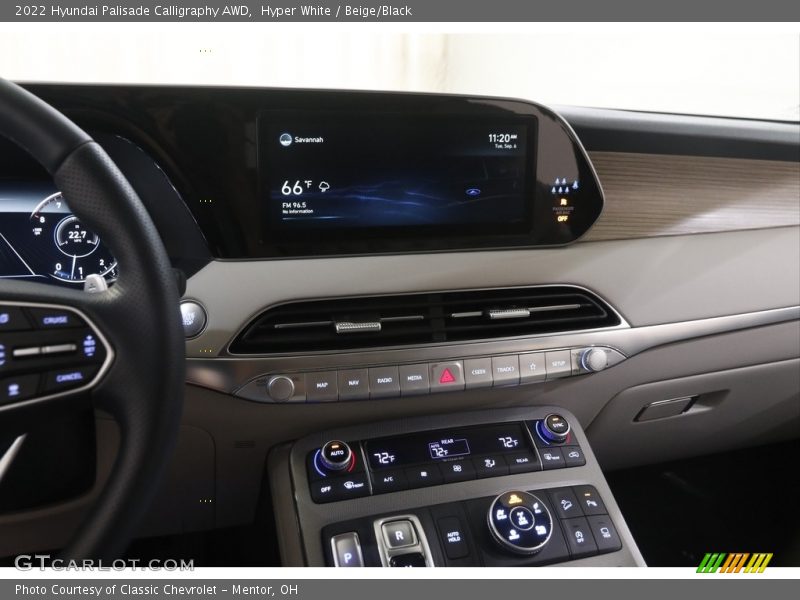 Hyper White / Beige/Black 2022 Hyundai Palisade Calligraphy AWD
