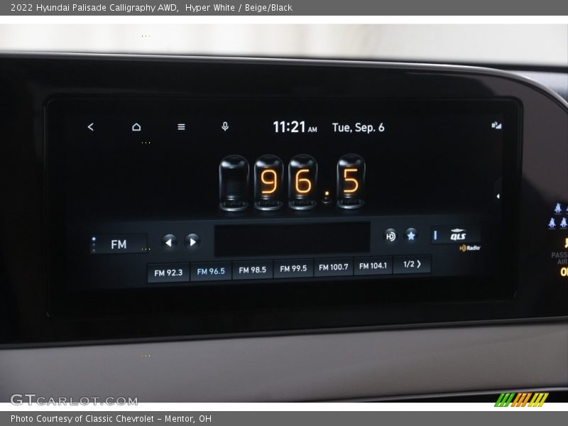 Hyper White / Beige/Black 2022 Hyundai Palisade Calligraphy AWD