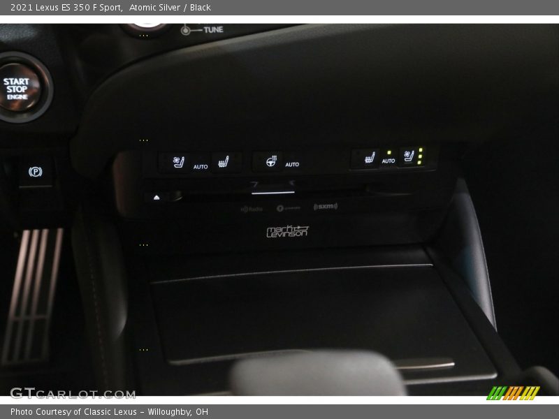 Atomic Silver / Black 2021 Lexus ES 350 F Sport