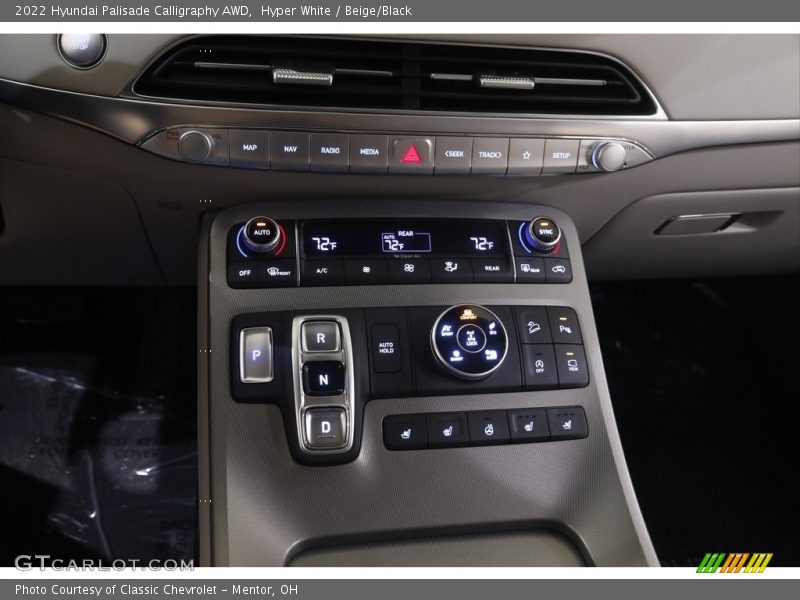 Hyper White / Beige/Black 2022 Hyundai Palisade Calligraphy AWD