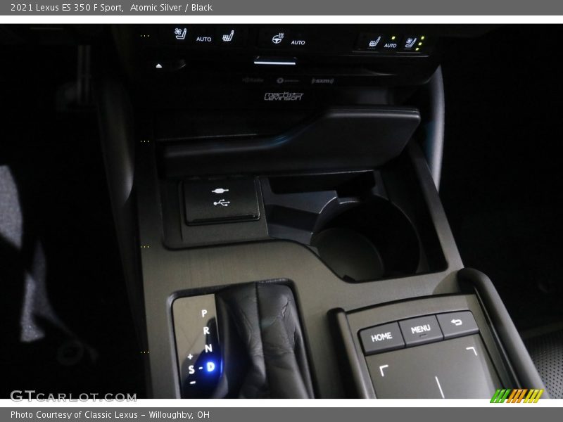 Atomic Silver / Black 2021 Lexus ES 350 F Sport