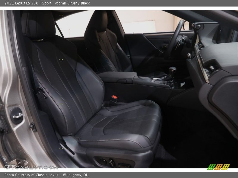 Atomic Silver / Black 2021 Lexus ES 350 F Sport