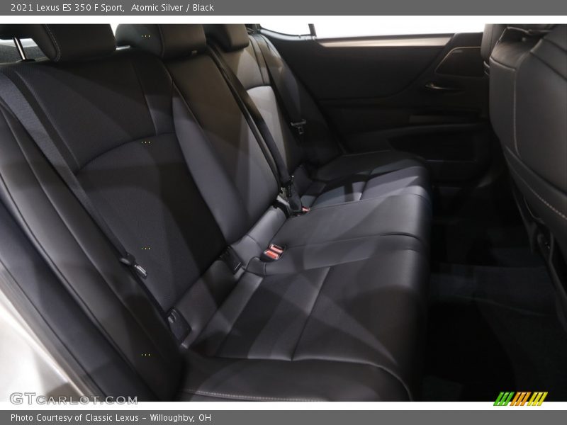 Atomic Silver / Black 2021 Lexus ES 350 F Sport