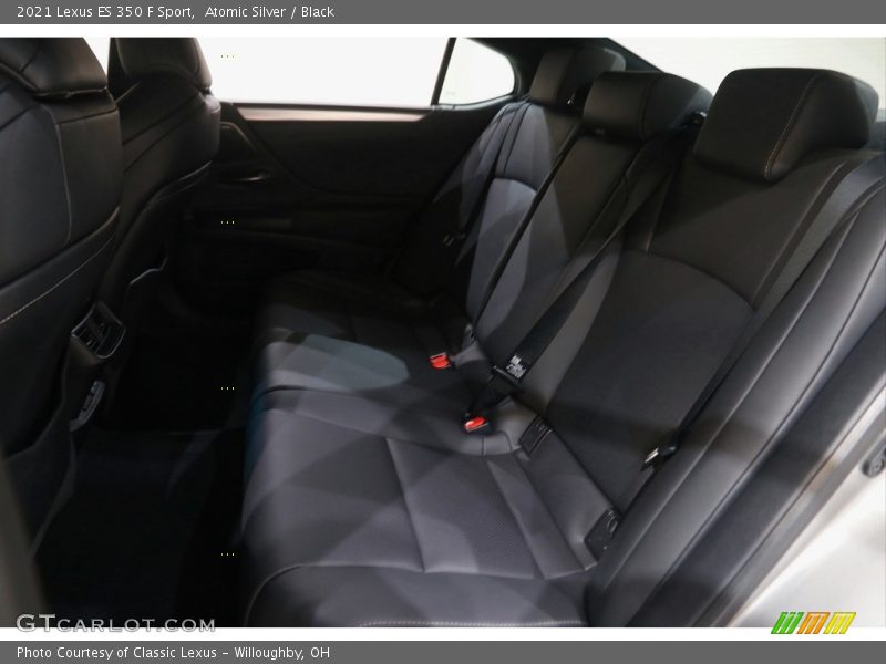 Atomic Silver / Black 2021 Lexus ES 350 F Sport
