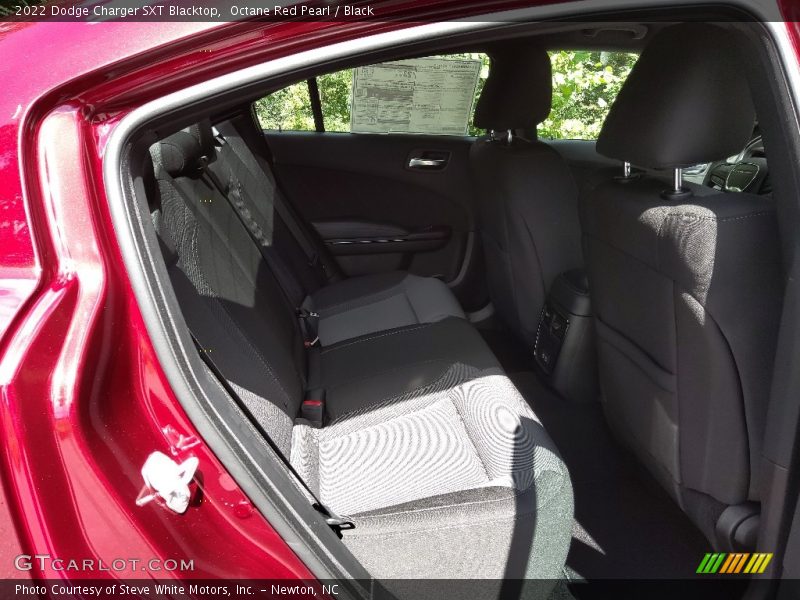 Octane Red Pearl / Black 2022 Dodge Charger SXT Blacktop
