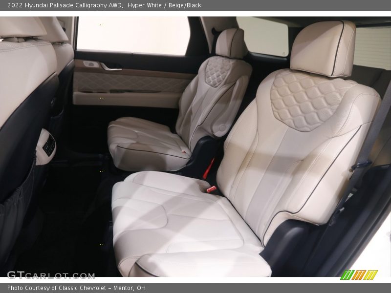 Hyper White / Beige/Black 2022 Hyundai Palisade Calligraphy AWD