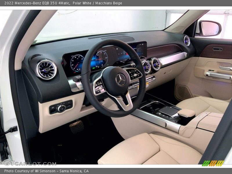  2022 EQB 350 4Matic Macchiato Beige Interior
