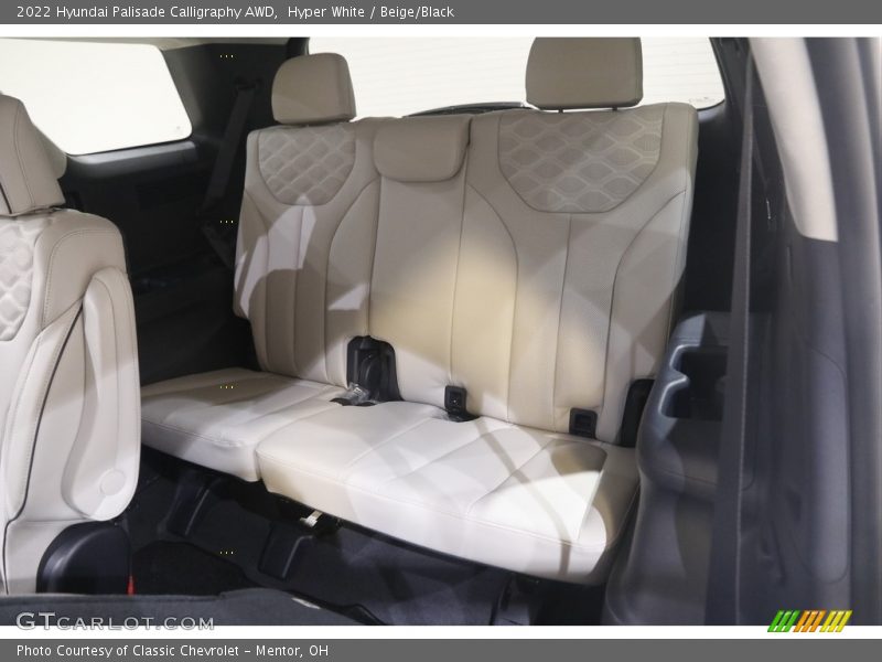 Hyper White / Beige/Black 2022 Hyundai Palisade Calligraphy AWD