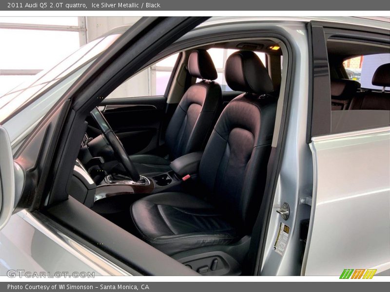 Ice Silver Metallic / Black 2011 Audi Q5 2.0T quattro