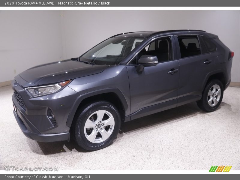 Magnetic Gray Metallic / Black 2020 Toyota RAV4 XLE AWD