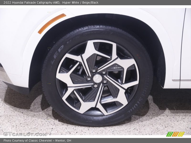 Hyper White / Beige/Black 2022 Hyundai Palisade Calligraphy AWD