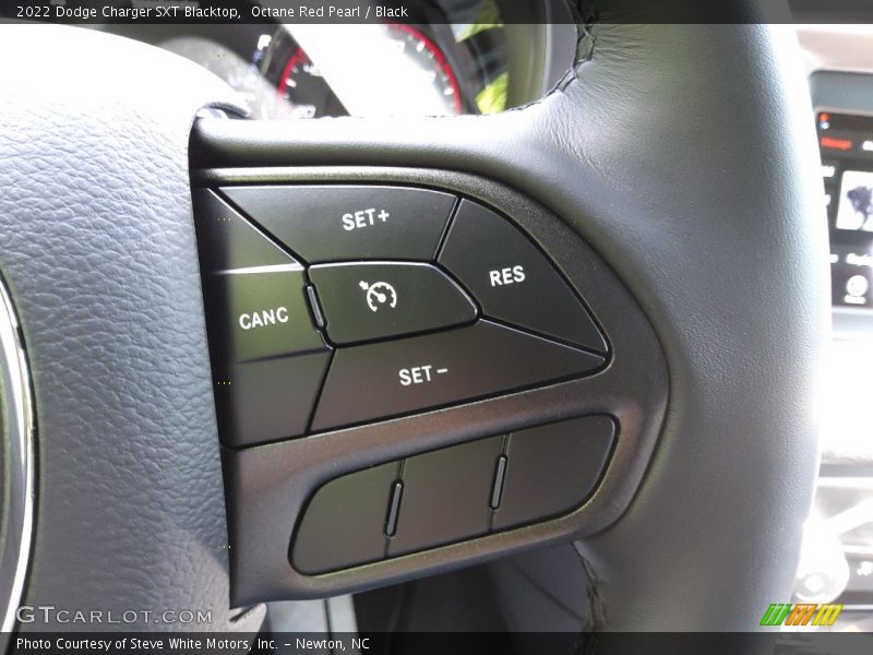 Octane Red Pearl / Black 2022 Dodge Charger SXT Blacktop
