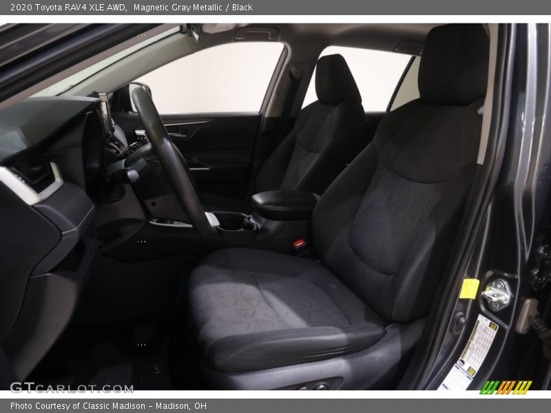 Magnetic Gray Metallic / Black 2020 Toyota RAV4 XLE AWD