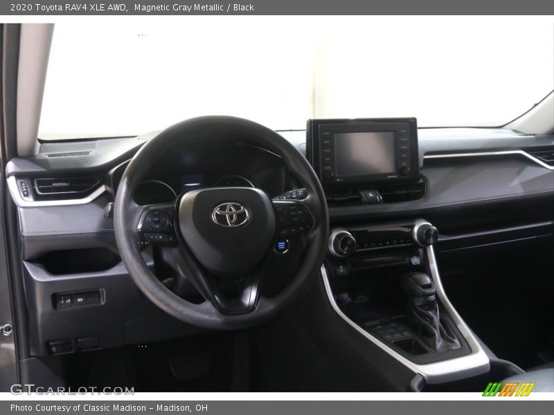 Magnetic Gray Metallic / Black 2020 Toyota RAV4 XLE AWD