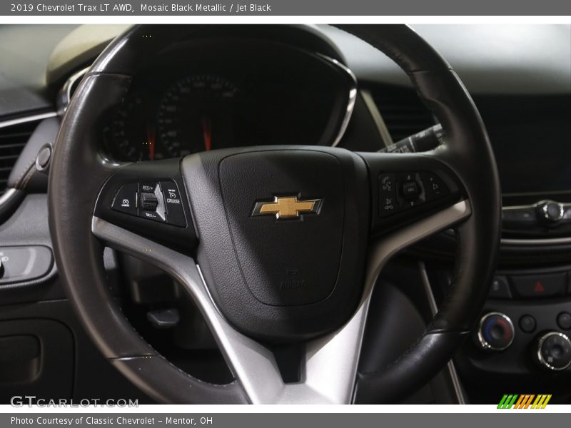 Mosaic Black Metallic / Jet Black 2019 Chevrolet Trax LT AWD