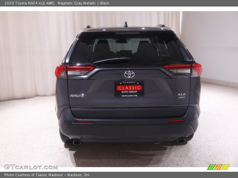 Magnetic Gray Metallic / Black 2020 Toyota RAV4 XLE AWD